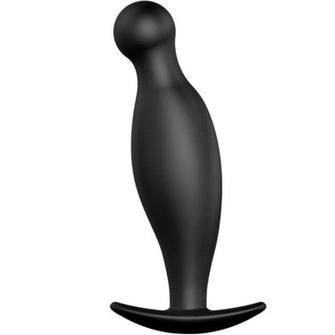 Plug anale in silicone ergonomico stimolazione extra nero